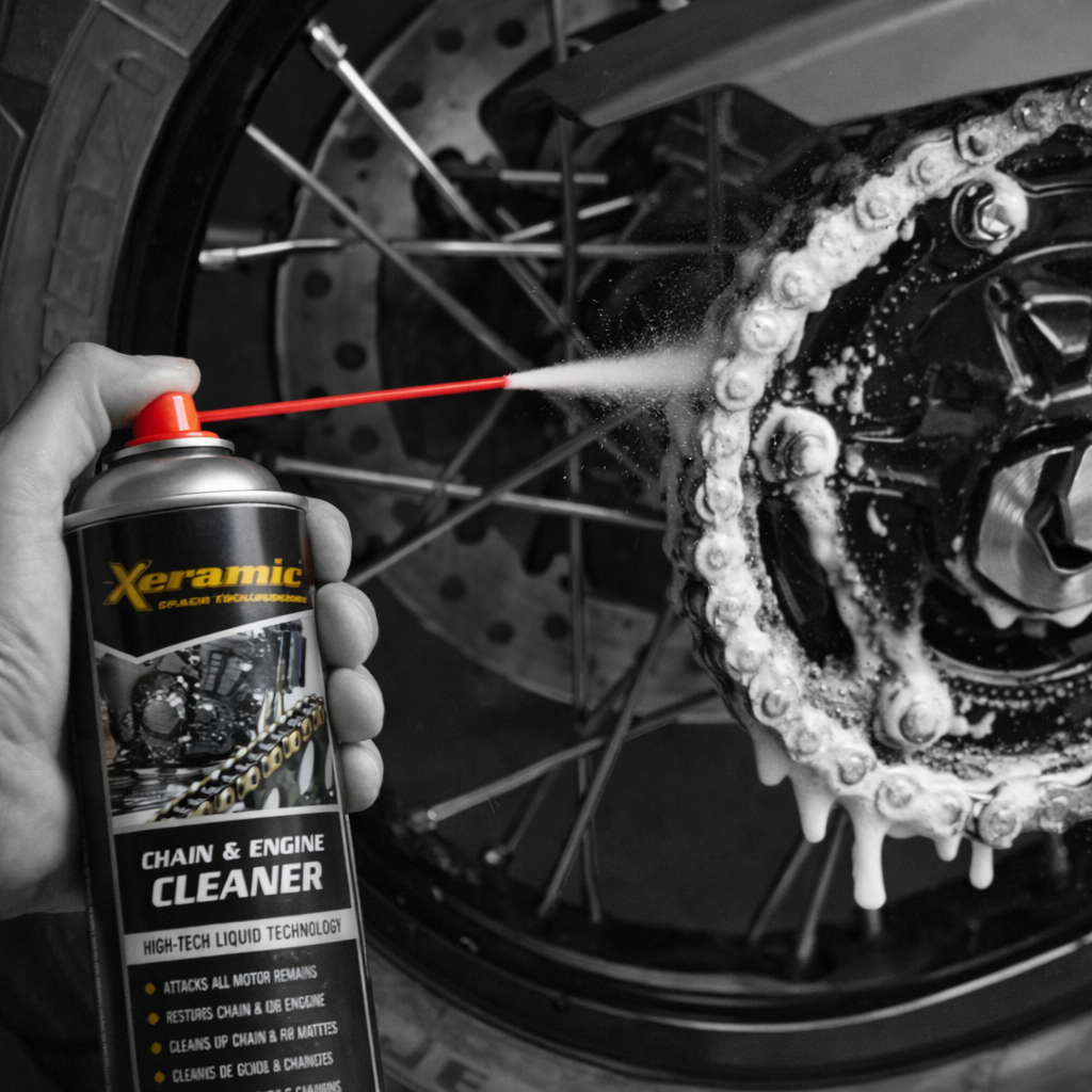 Kedjerengöring för MC 500 ml – Xeramic Chain & Engine Cleaner