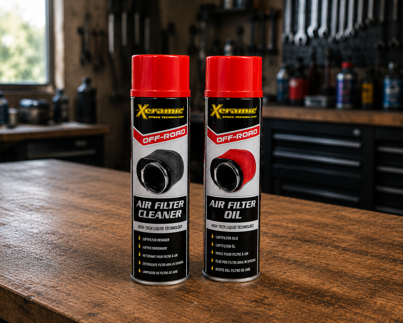 Luftfilterservicekit – rengöring och oljning