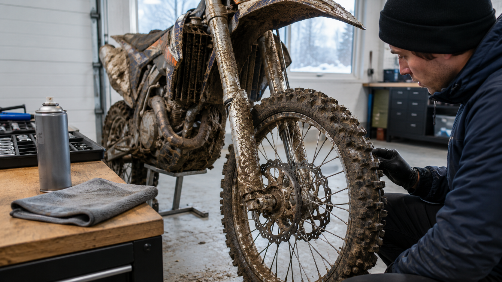 Lera i bromsar efter offroad – rengöra eller kontrollera belägg?