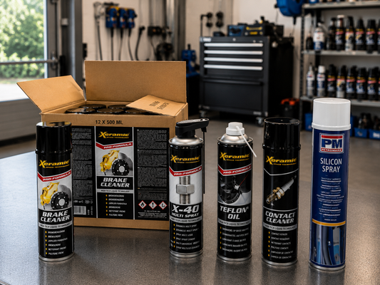 Garage- och verkstadspack – basprodukter för service