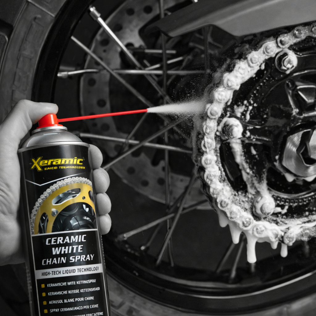 Vit kedjespray 500 ml – Xeramic White Chain Spray