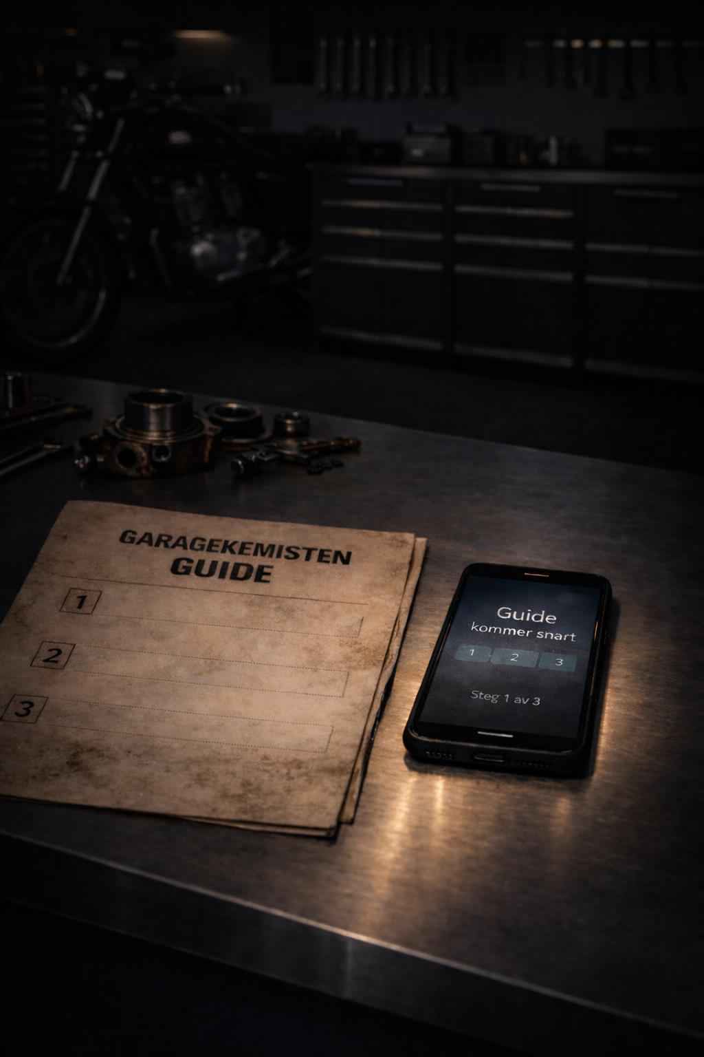 Bromsrengöring i garage – ventilation, lukt och säkerhet